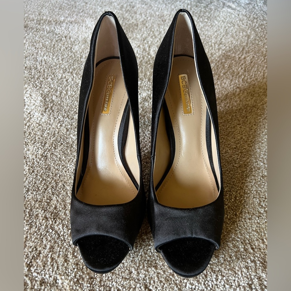 BCBGeneration Peep Toe Heels